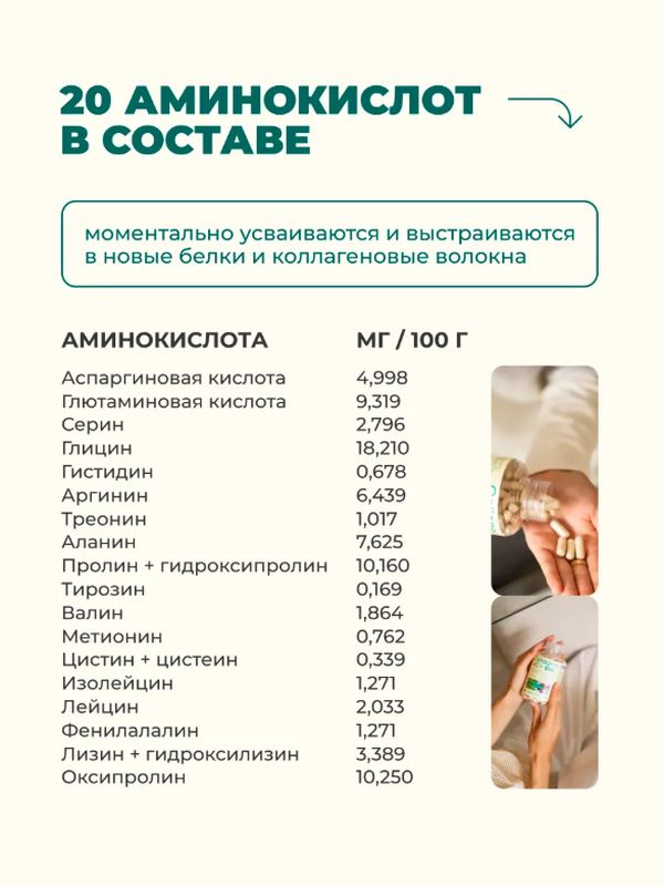 Collagen HC+ капсулы