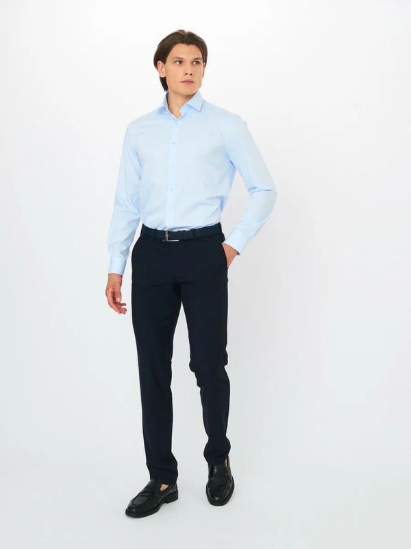Сорочка GROSTYLE TRENDY Comfort Bamboo Slim fit Голубой