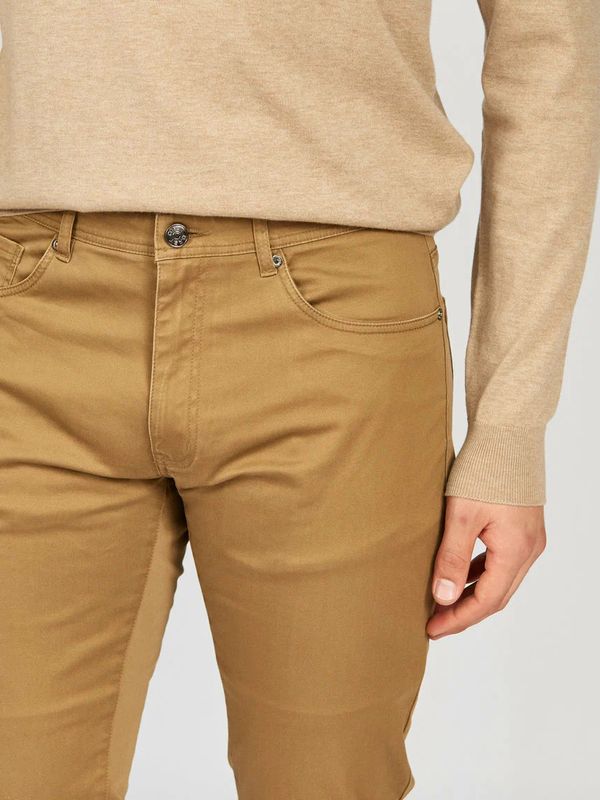 Брюки GROSTYLE 5-Pocket Satin Коричневый