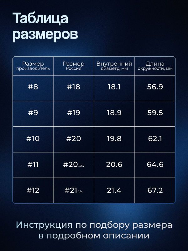 Умное кольцо #12 черное R08