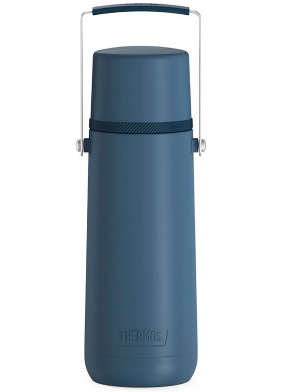 Термос THERMOS GUARDIAN TS-2409 DB 1.2L, поворотная ручка, синий