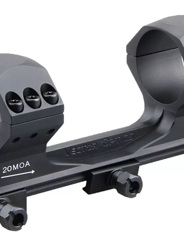 Кронштейн Vector Optics X-Accu 1.6 High Profile 34мм на Picatinny 20MOA