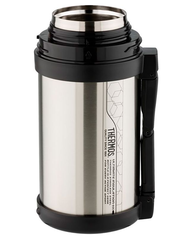Термос универсальный THERMOS FDH-1405 SBK 1.4L, складная ручка, стальной