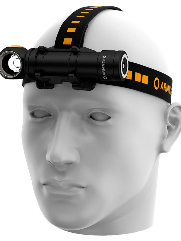 Фонарь налобный Armytek Wizard C2 Pro Max Magnet USB 3720 lm тёплый