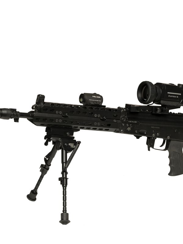Вывешенное короткое цевье VS-22К на АК-12 / АК-15 (keymod), Вежливый Стрелок