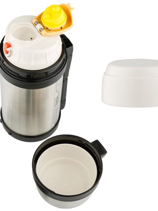 Термос универсальный THERMOS FDH-1405 SBK 1.4L, складная ручка, стальной