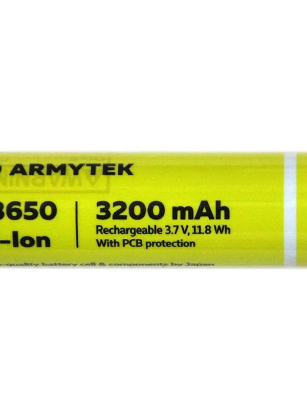 Аккумулятор 18650 Li-Ion Armytek 3200 mAh c защитой