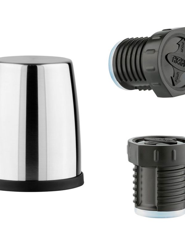 Термос THERMOS WORK 2520 GM 1.2L, складная ручка, чёрный графит