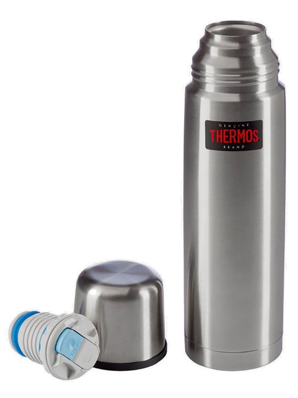 Термос THERMOS FBB-750 Grey 0.75L, стальной