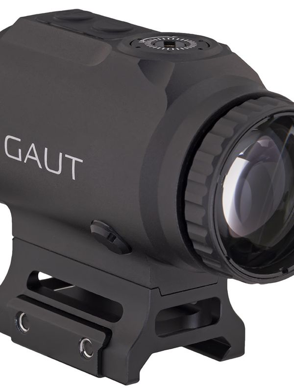Призматический прицел Gaut Sapphire 3x18, HD, подсветка красная, 10 уровней, датчик движения, на Picatinny, 1 MOA