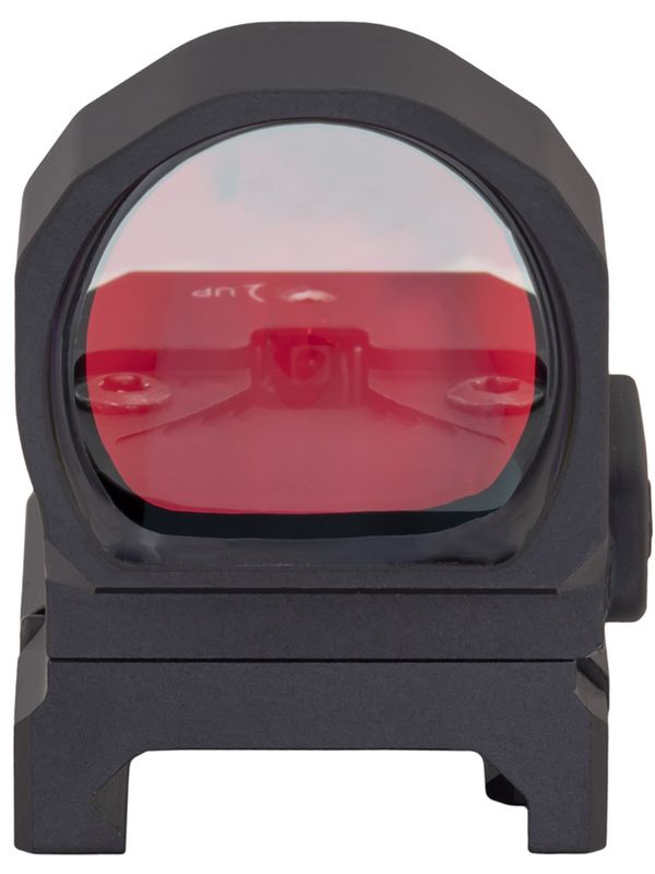 Коллиматорный прицел Gaut Tourmaline 1x26x22 открытый, для ружья, точка 3 МOA красная, 10 уровней подсветки, датчик движения, на Weaver