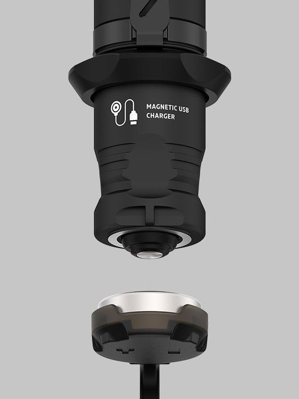 Фонарь подствольный Armytek Dobermann Pro Magnet USB XHP35 HI, 1500 lm, белый, до 368м, 1x18650, IP68, 115г