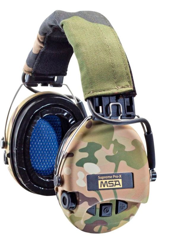 Наушники активные Sordin (MSA) Supreme Pro-X LED GEL, Camo MultiCam