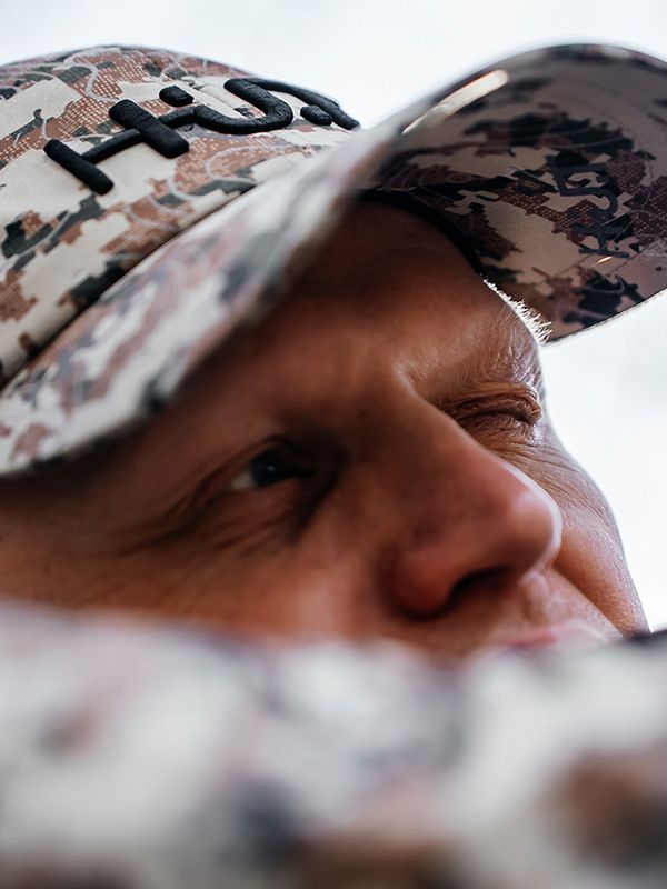 Бейсболка H.U.T. Cap, мембранная, камуфляж Trailblazer