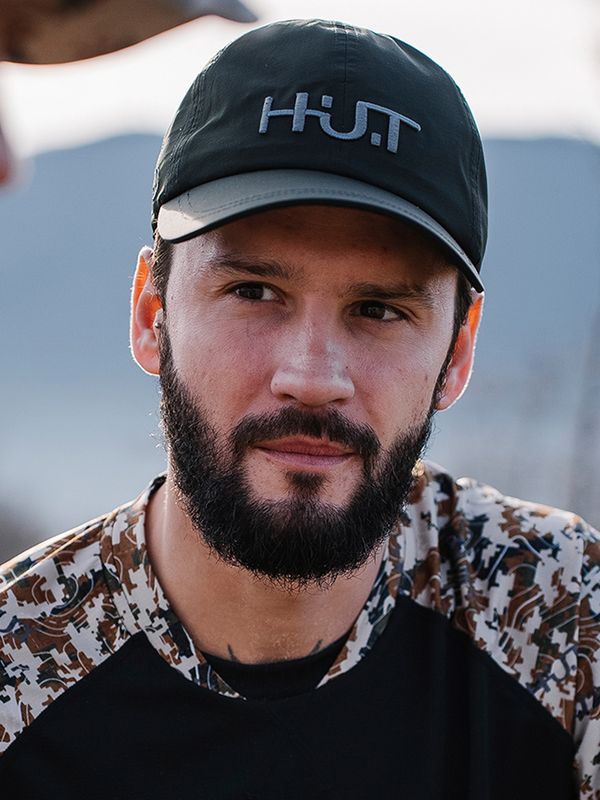 Бейсболка H.U.T. Cap, мембранная, тёмно-зелёная