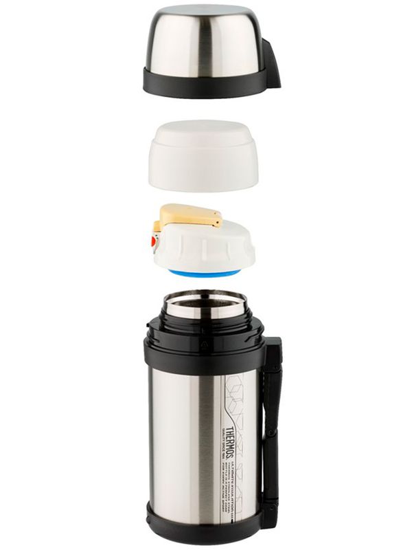 Термос универсальный THERMOS FDH-1405 SBK 1.4L, складная ручка, стальной