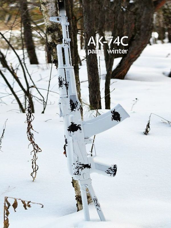 Оружейная краска Тайга, аэрозоль, Снег Горный