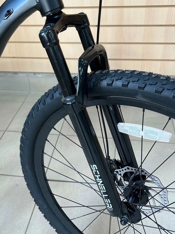Горный велосипед SCHNELLER ORIGINAL TT401, диаметр колес 27,5", 7 скоростей, рама алюминий, цвет черный