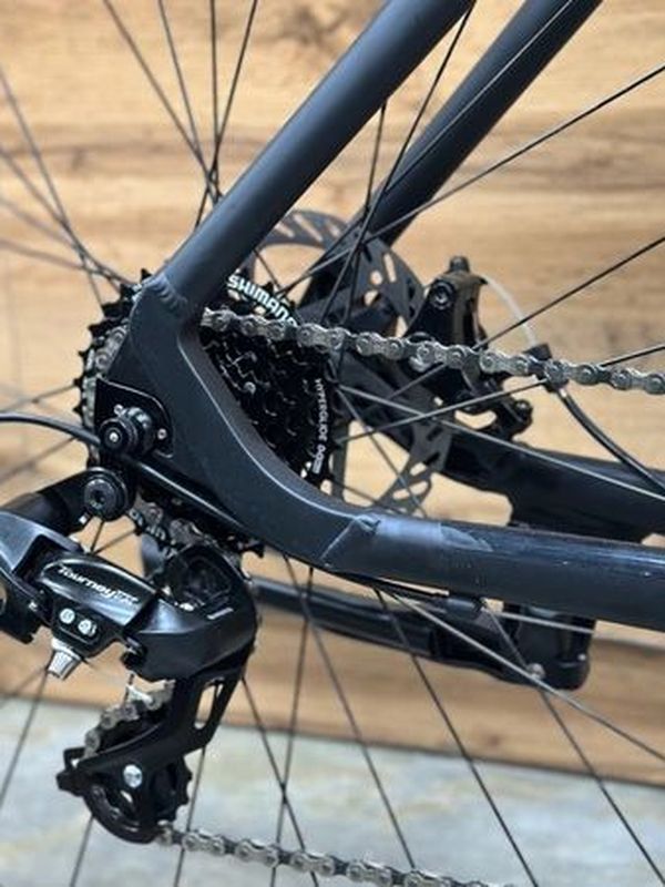 Велосипед горный Timetry TT329/8s 27.5in черный, алюминиевый, MTB, 8 скоростей