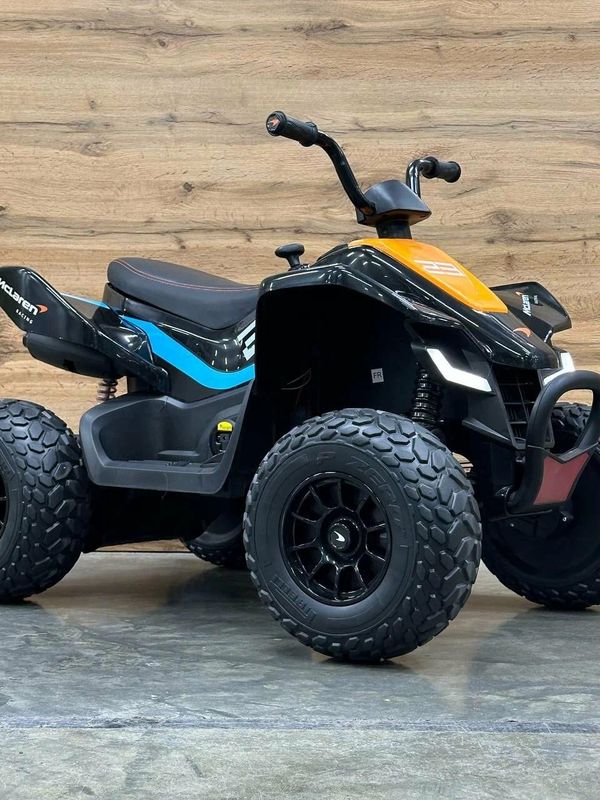 Квадроцикл детский LM212 (McLaren), черный, полный привод 4x4