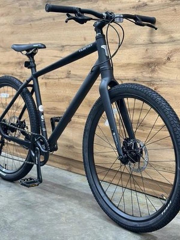 Велосипед горный Timetry TT329/8s 27.5in черный, алюминиевый, MTB, 8 скоростей