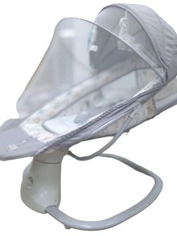Электрокачели / Шезлонг для новорожденных LuxMom Mastela 08207 Укачивание, Музыка, Съемный столик