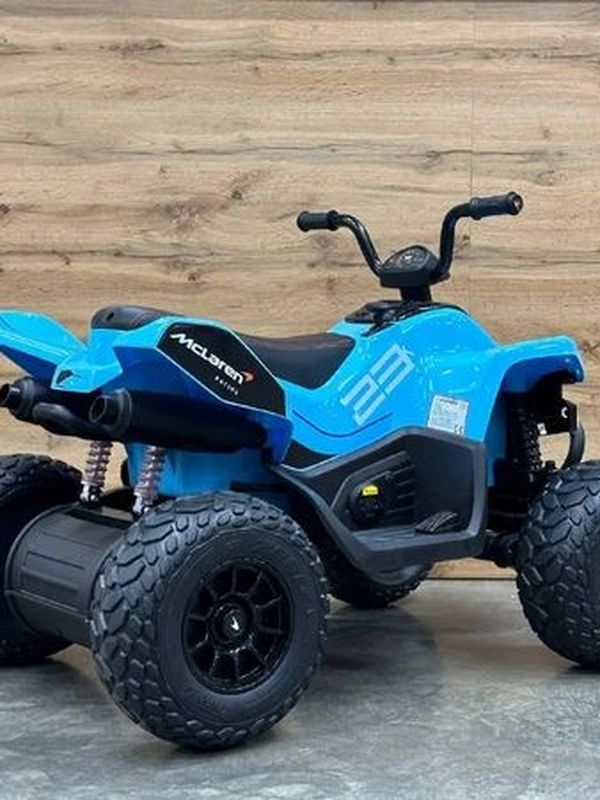 Квадроцикл детский LM212 (McLaren), синий, полный привод 4x4