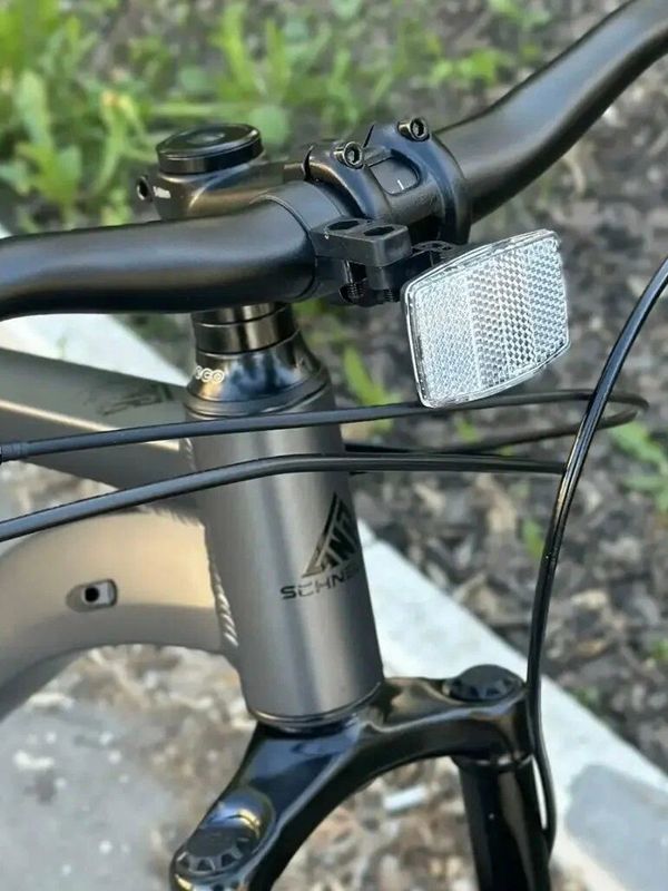 Горный велосипед SCHNELLER ORIGINAL TT401, диаметр колес 27,5", 7 скоростей, рама алюминий, цвет серый