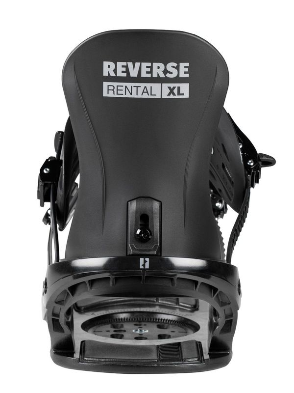 Крепления для сноуборда Reverse Rental XL , черный с белым, универсальные, алюминиевые бакли, для начинающих и проката