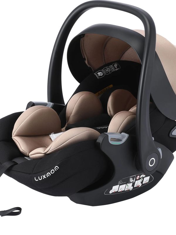 Коляска детская 3В1 Luxmom 777 с автолюлькой, хаки