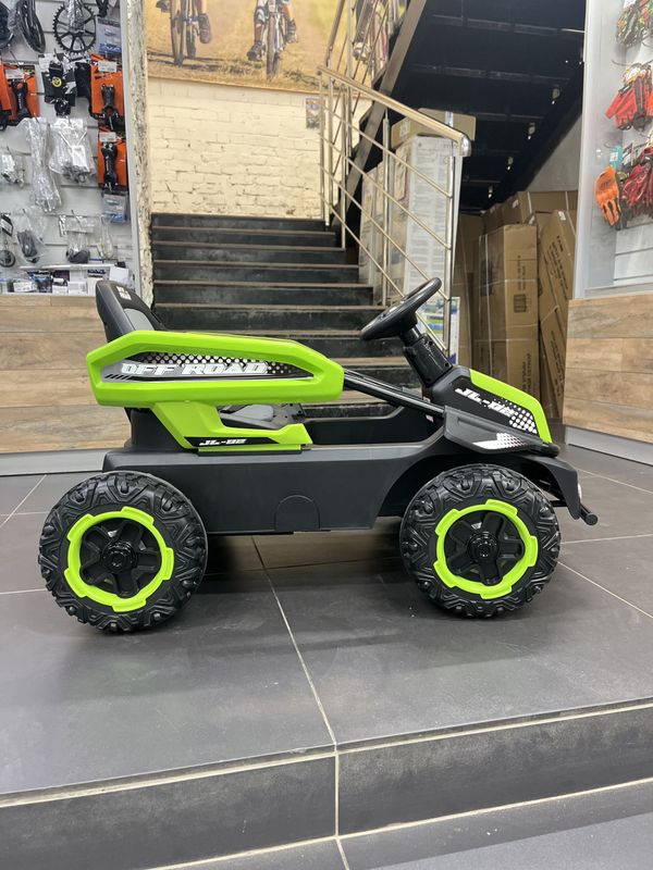 Детский электроквадроцикл / электромобиль JOYOY Kids (JL-219A), от 3 лет, до 30 кг, цвет зеленый
