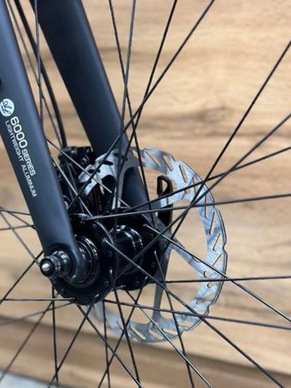 Велосипед горный Timetry TT329/8s 27.5in черный, алюминиевый, MTB, 8 скоростей