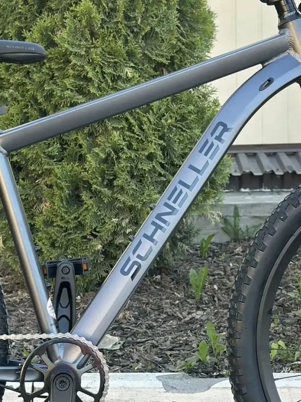 Горный велосипед SCHNELLER ORIGINAL TT401, диаметр колес 27,5", 7 скоростей, рама алюминий, цвет серый