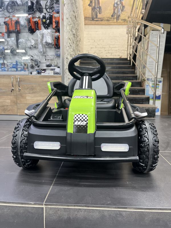 Детский электроквадроцикл / электромобиль JOYOY Kids (JL-219A), от 3 лет, до 30 кг, цвет зеленый