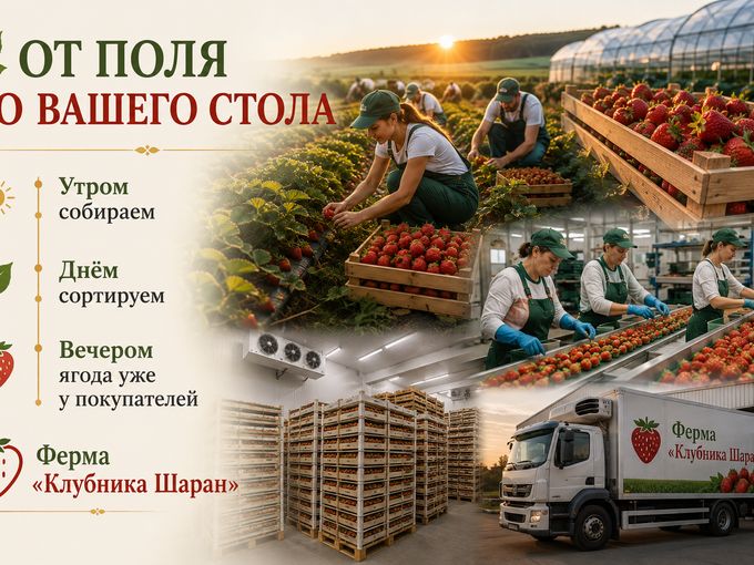 🌿 От поля до вашего стола