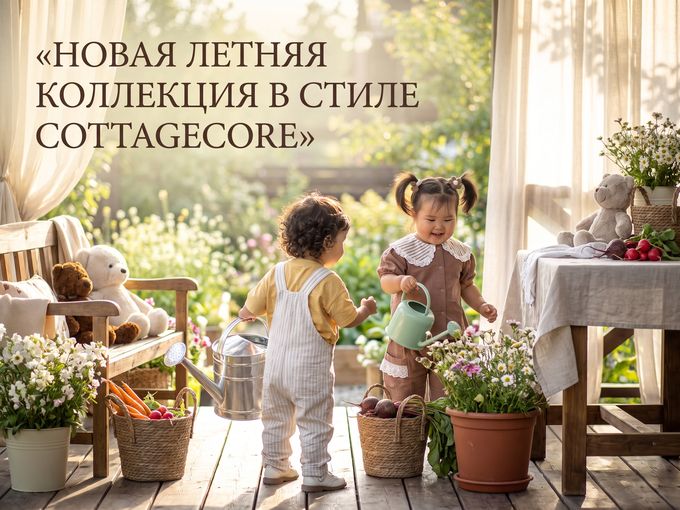 ЛЕТНЯЯ КОЛЕКЦИЯ В СТИЛЕ COTTAGECORE!