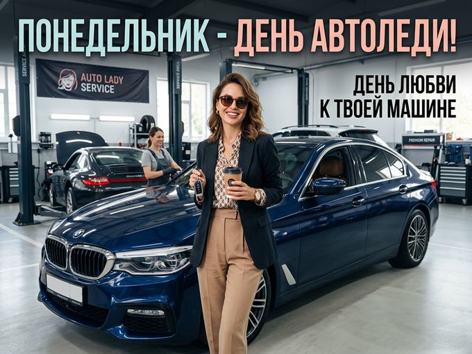 Понедельник — день автоледи! 🚗💁‍♀️