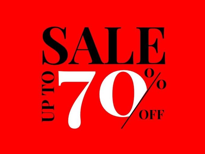 MEGA SALE! -70% на премиальные бренды!