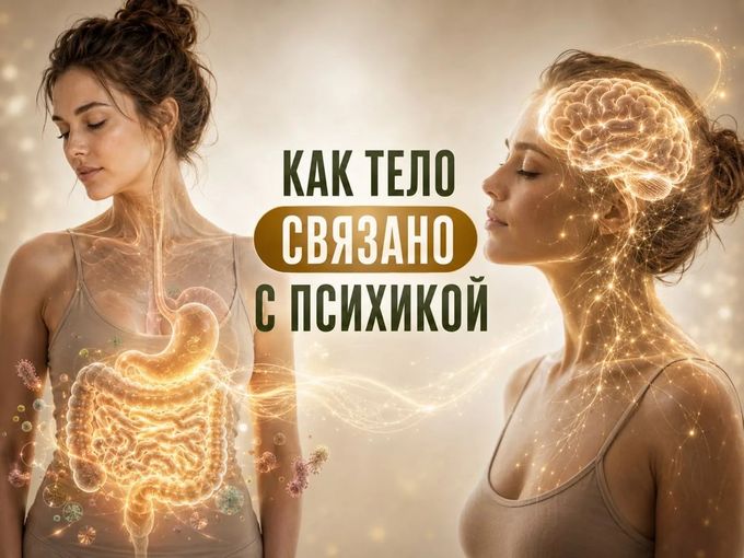 КАК ТЕЛО СВЯЗАНО С ПСИХИКОЙ? 🧠