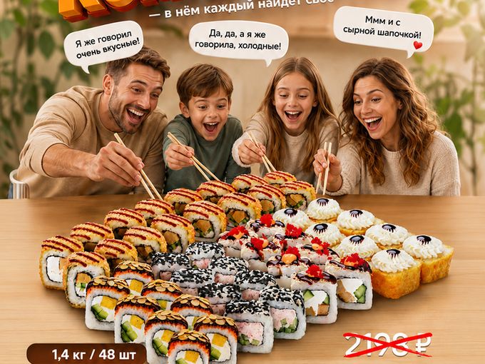 Когда вкусы разные — решение одно