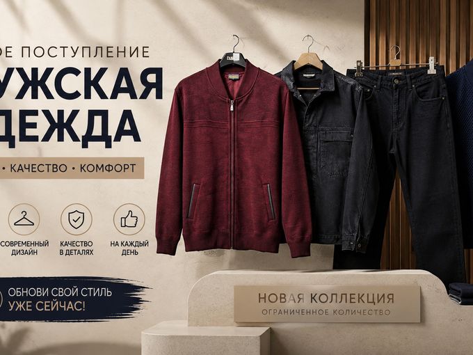 НОВОЕ ПОСТУПЛЕНИЕ — МУЖСКАЯ КОЛЛЕКЦИЯ🔥