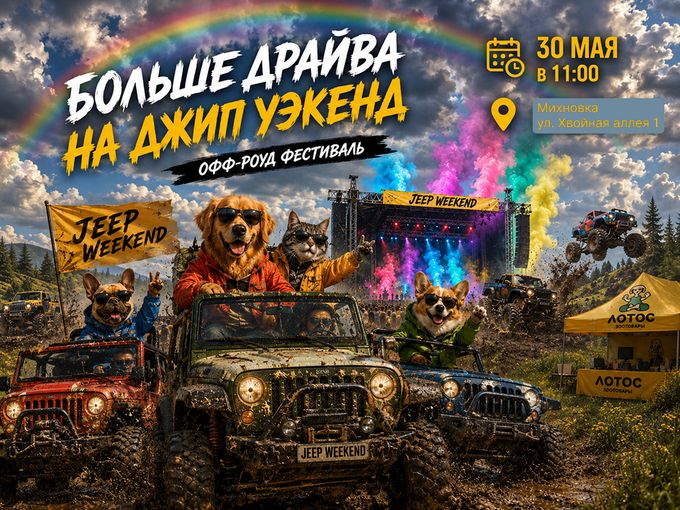 Джип-уикенду быть! ⚡🚙