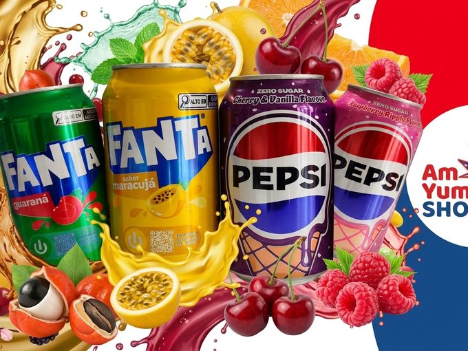 Новинки. Fanta и Pepsi