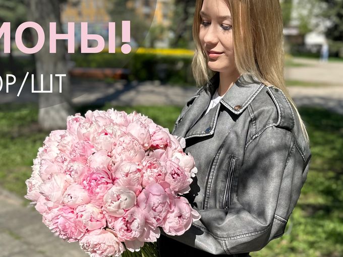 Свежее поступление ПИОНОВ!