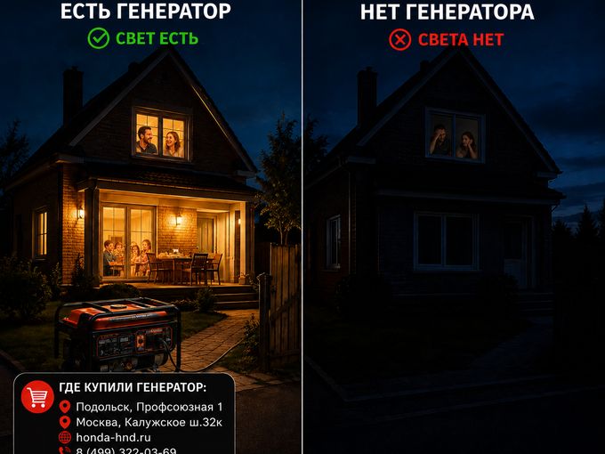 Какой генератор выбрать для дома?