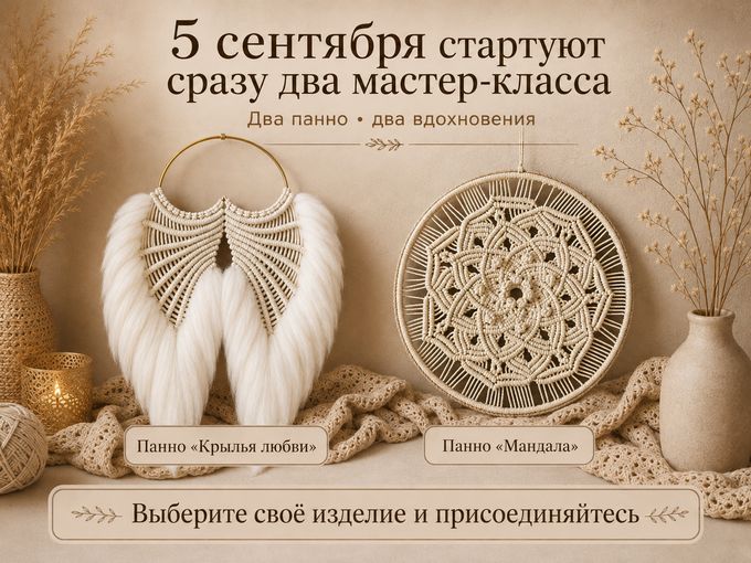 Сразу 2 мастер класса