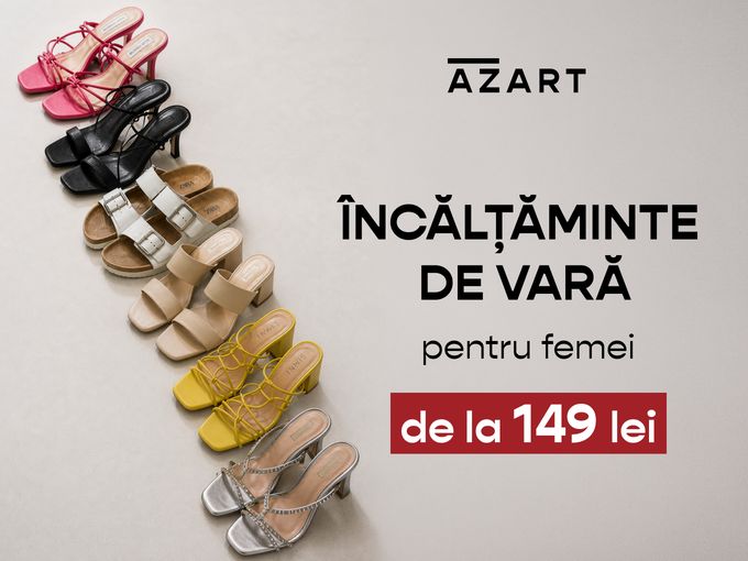 Sandale și șlapi de la 149 lei!