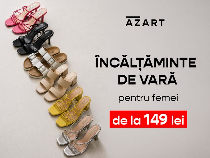 Sandale și șlapi de la 149 lei!