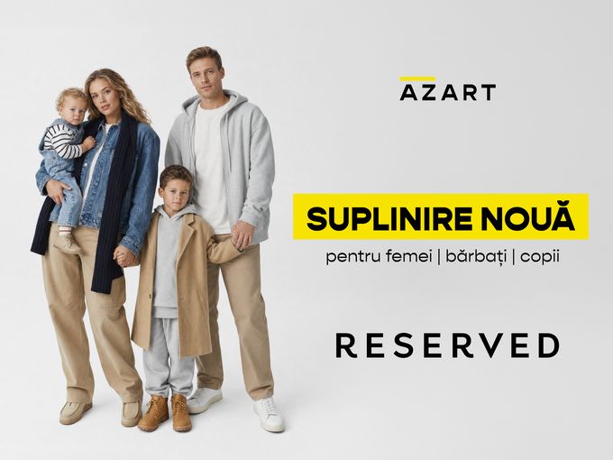 RESERVED a sosit în AZART!