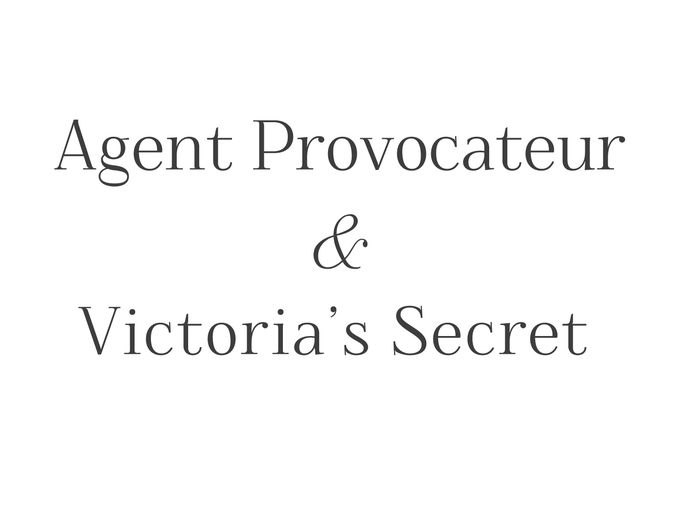 Новое поступление VS & Agent Provocateur